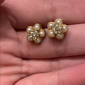 Flower earrings